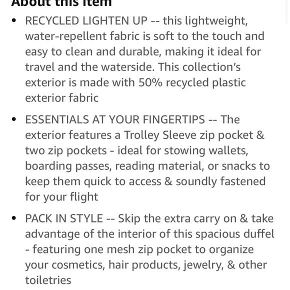 Very Bradley XL Duffle on Wheels NWT - Picture 7 of 12